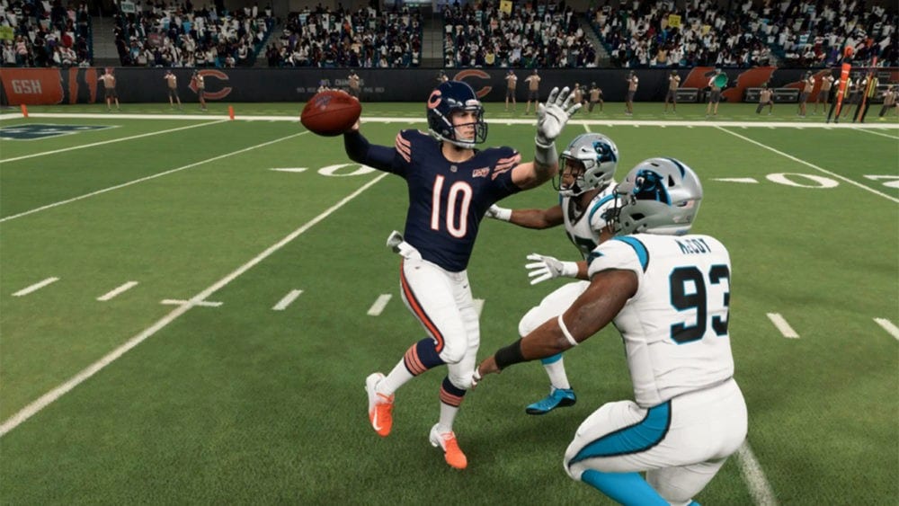 touch pass in madden 20
