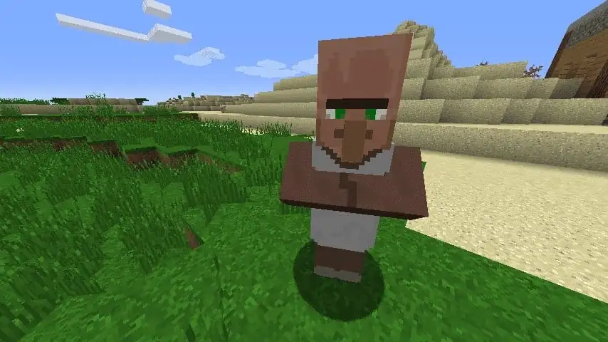 how to get villagers to follow you in minecraft