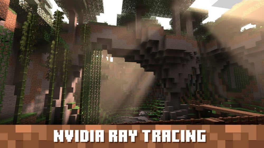 Minecraft RTX ray tracing