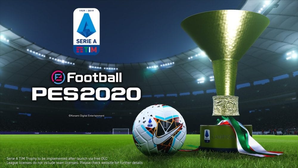 pes 2020, serie a