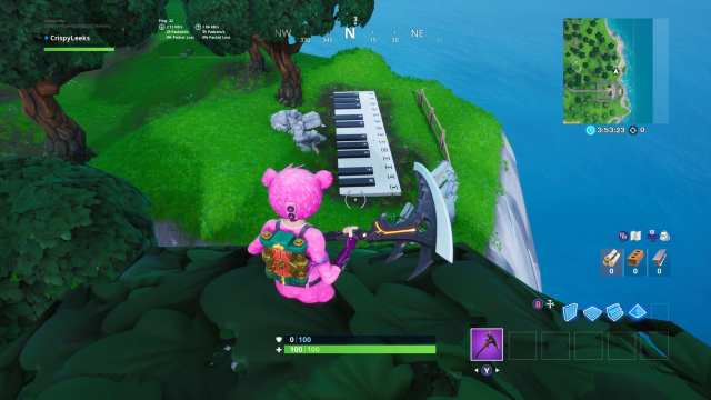 Fortnite Oversized Piano location