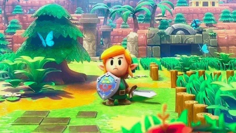 Link's Awakening Switch Gameplay: The Legend of Zelda Link's Awakening -  WORST RACCOON EVER 