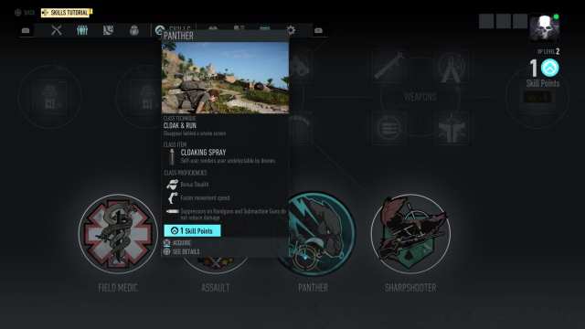 Ghost Recon Breakpoint ghost classes