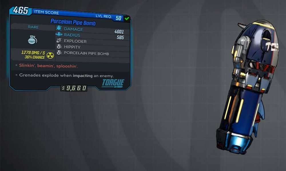 Borderlands 3 Best Grenade