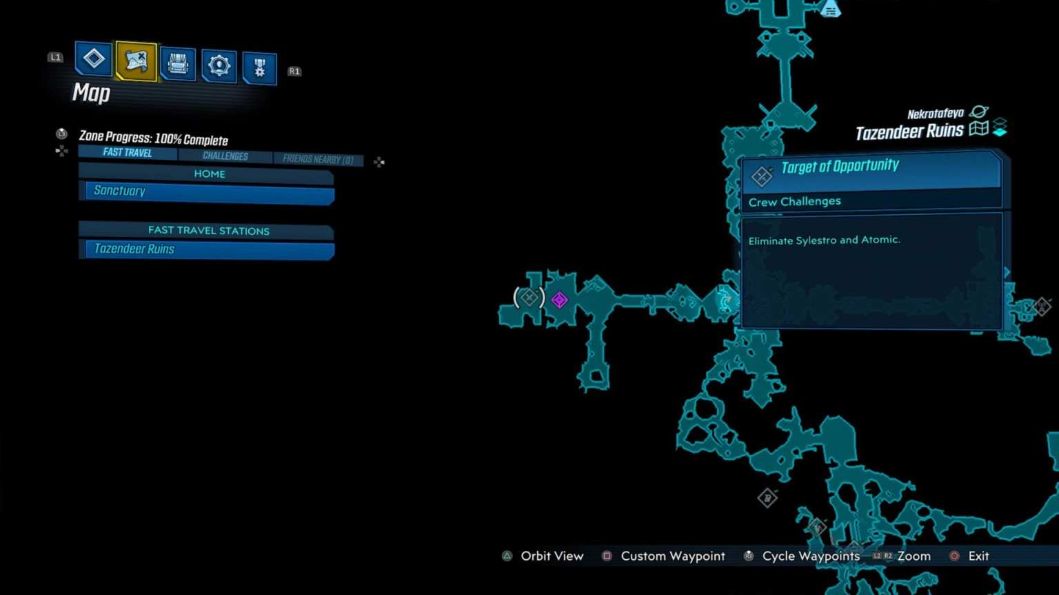 Borderlands 3 Tazendeer Ruins Crew Challenge Locations Typhon Logs