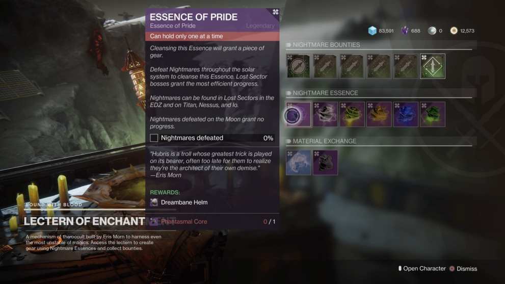 Destiny 2 Essence of Pride quest