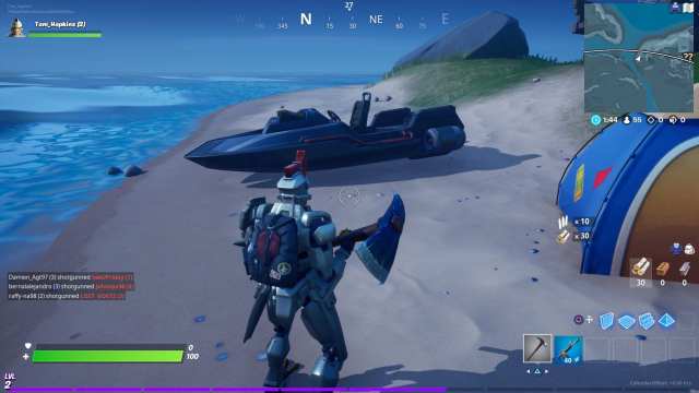 Fortnite chapter 2, motorboat locations