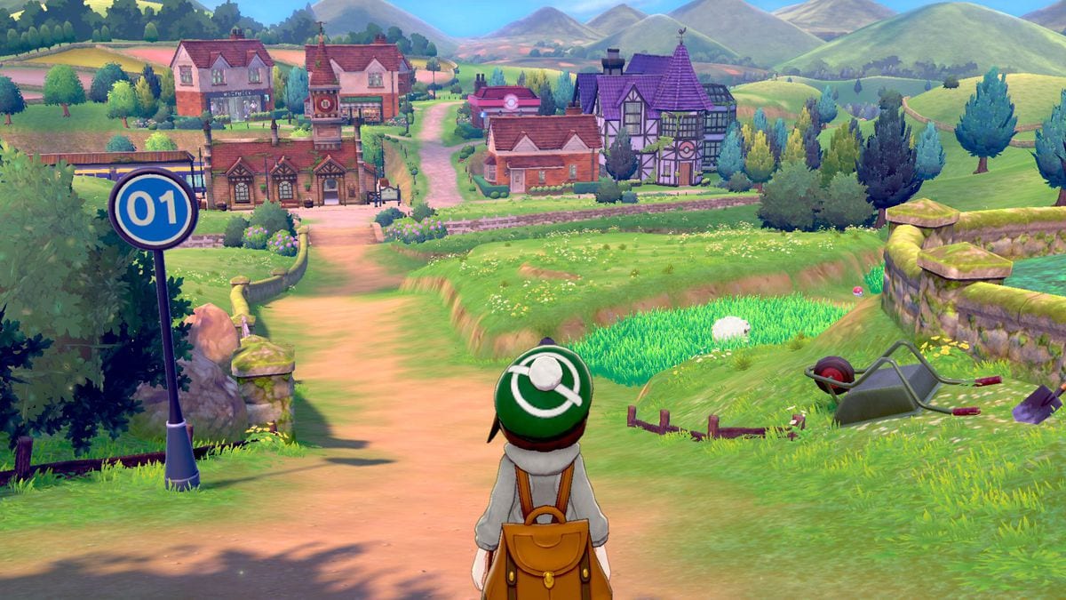 pokemon sword and shield, download size