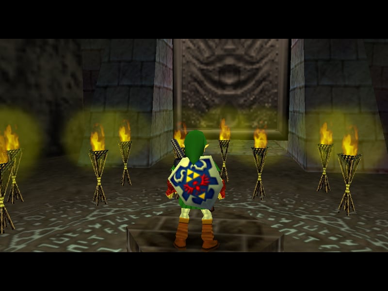 ocarina of time, shadow temple, halloween levels, spooky