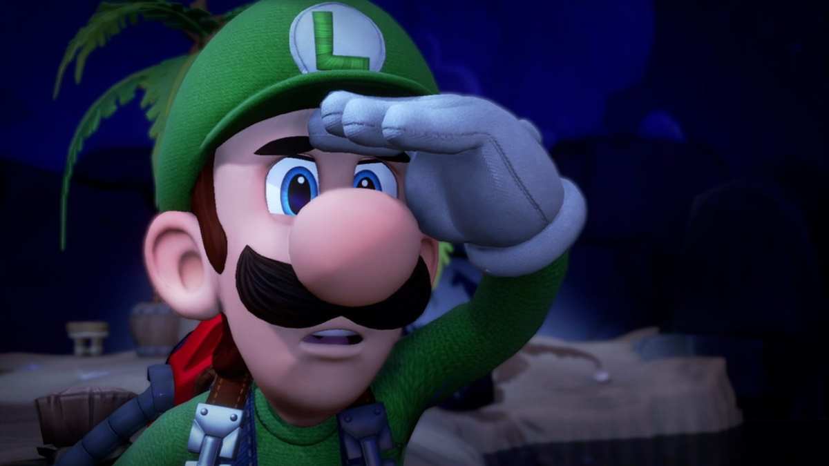 Luigi's Mansion 3, can you pet the dog