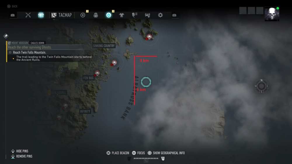 Ghost Recon Breakpoint map size