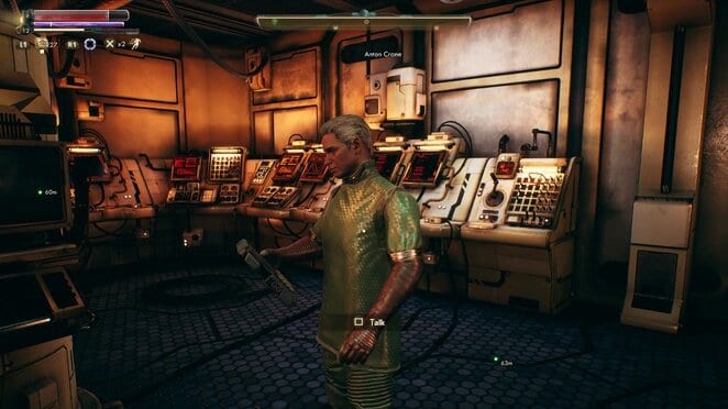 outer worlds, anton, research, the distress signal