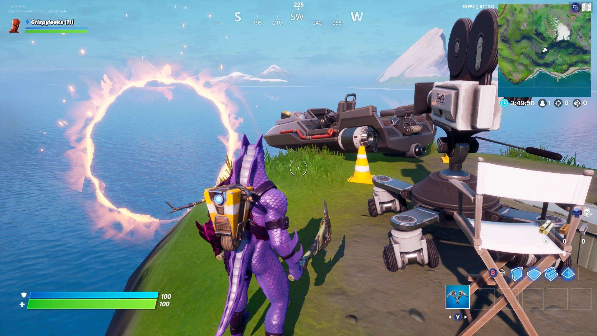 Fortnite Flaming Ring Locations Where to Jump Through Dockyard Deal