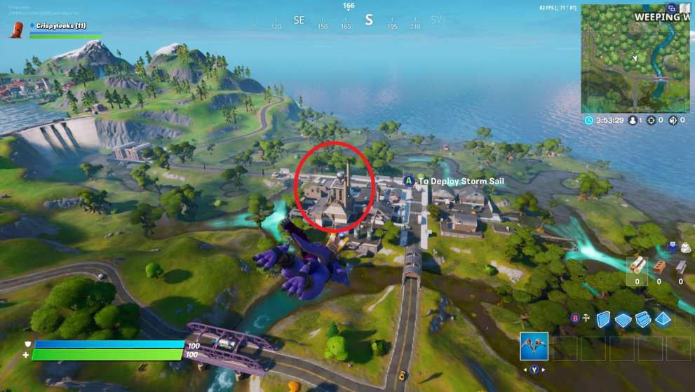 Fortnite slurp vat location