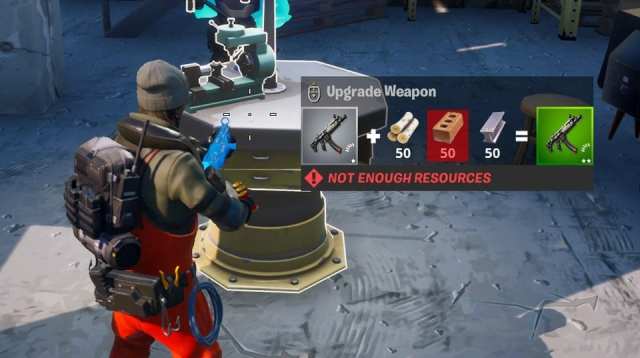 Fortnite upgrade weapons