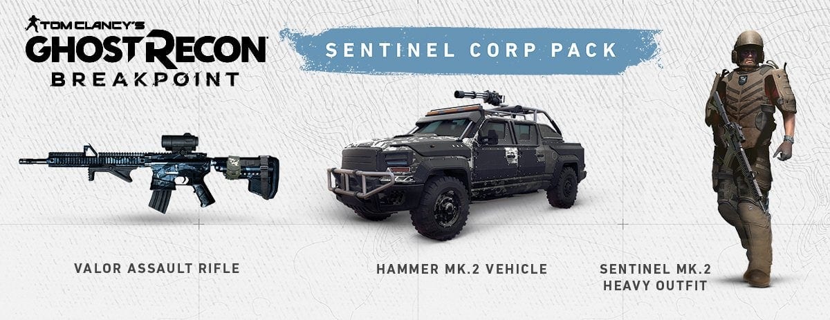 Ghost Recon Breakpoint How To Redeem Sentinel Corp Pack Preorder Dlc