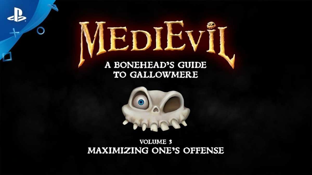 medievil, a bonehead's guide to gallowmere, tutorial, trailer