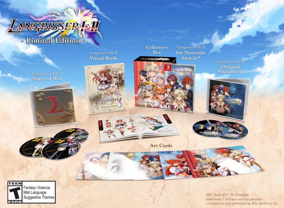 Langrisser Limited Edition