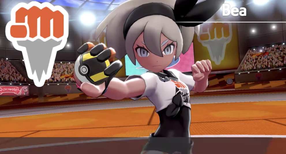 Bea, Pokemon Sword and Shield gym leaders, ranked, fighting-type gym