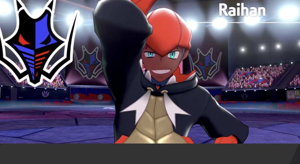 Raihan, ranked gym leaders