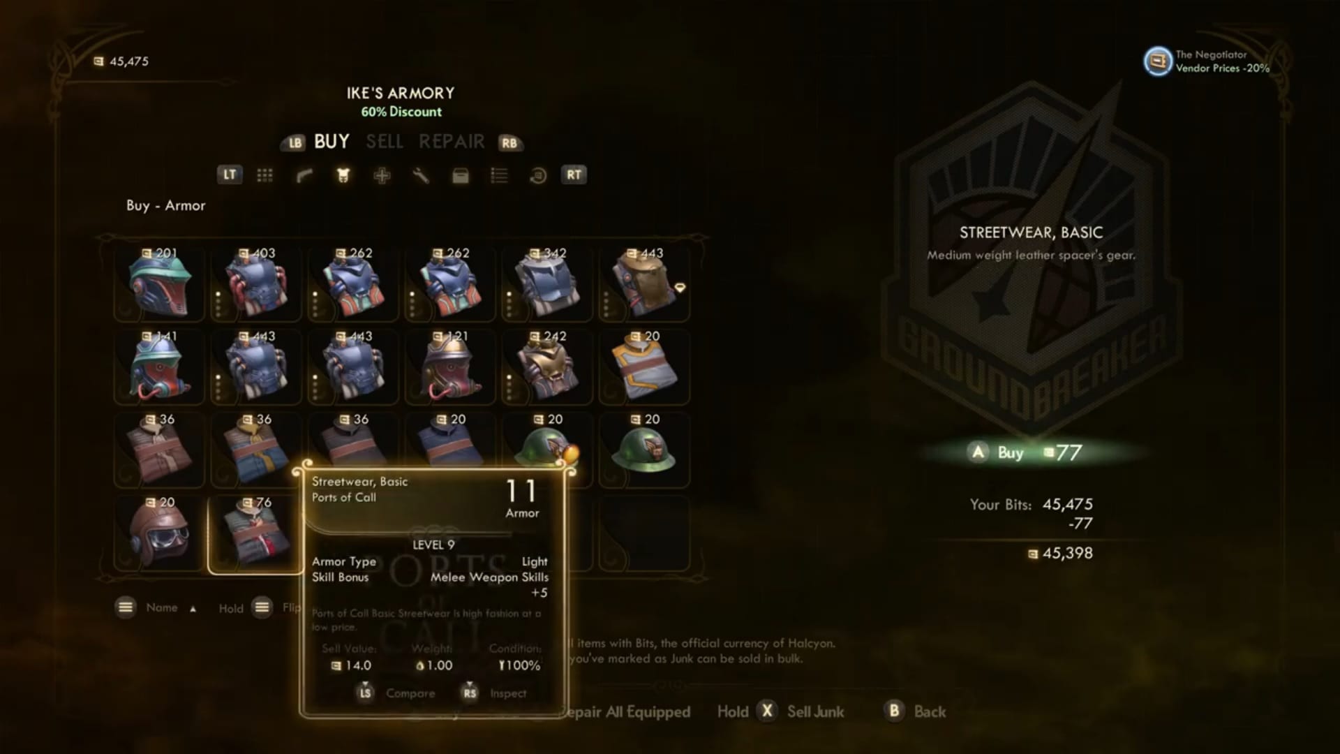 Outer Worlds Makes Space Suits, Won't Travel How to Get Spacer Gear