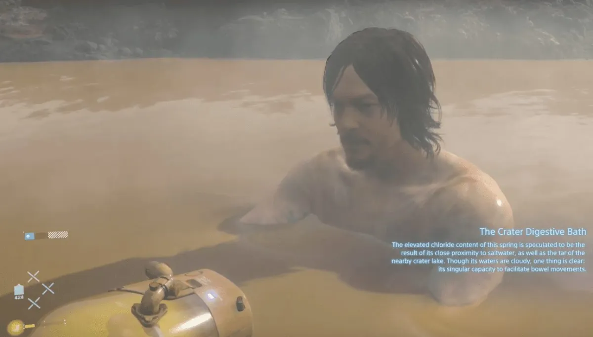 Death Stranding, Where to Find Hot Spring (Soak and Sigh Trophy)