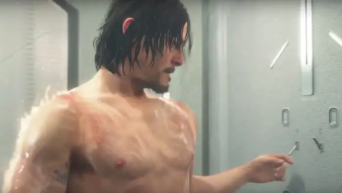 Death Stranding, How to Take a Shower
