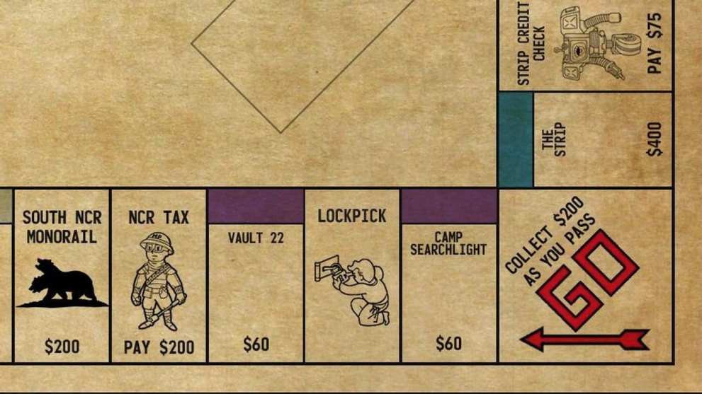 Monopoly: Fallout Collector's Edition Board Game