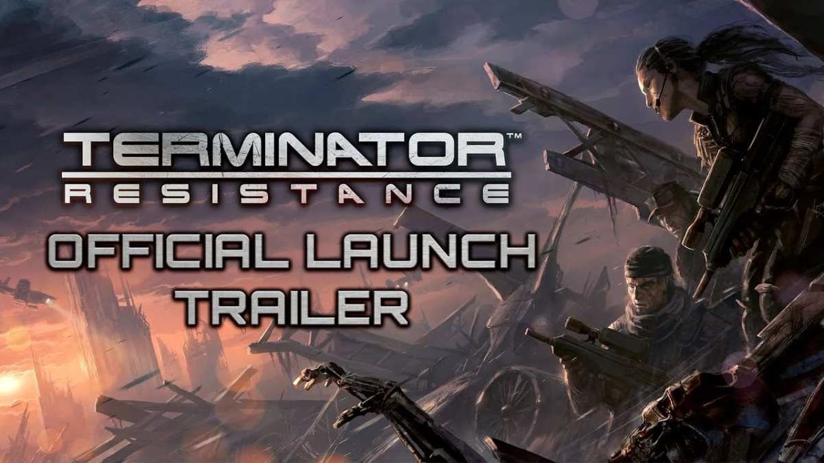 terminator, resistance, launch trailer