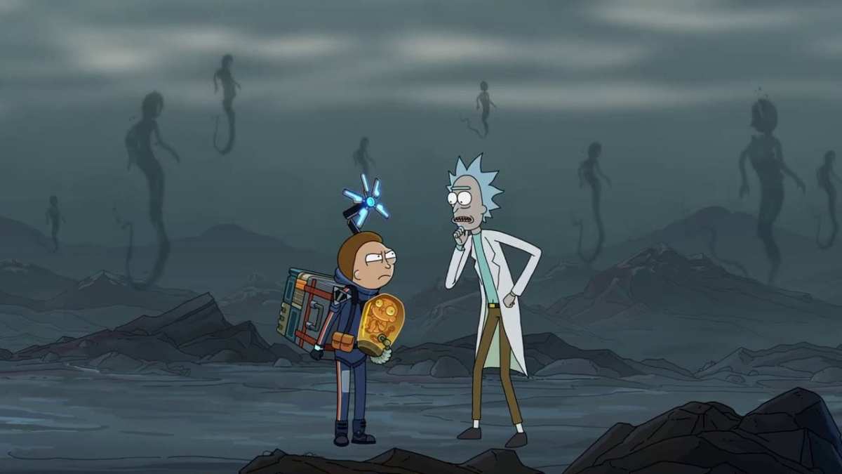 rick and morty, death stranding
