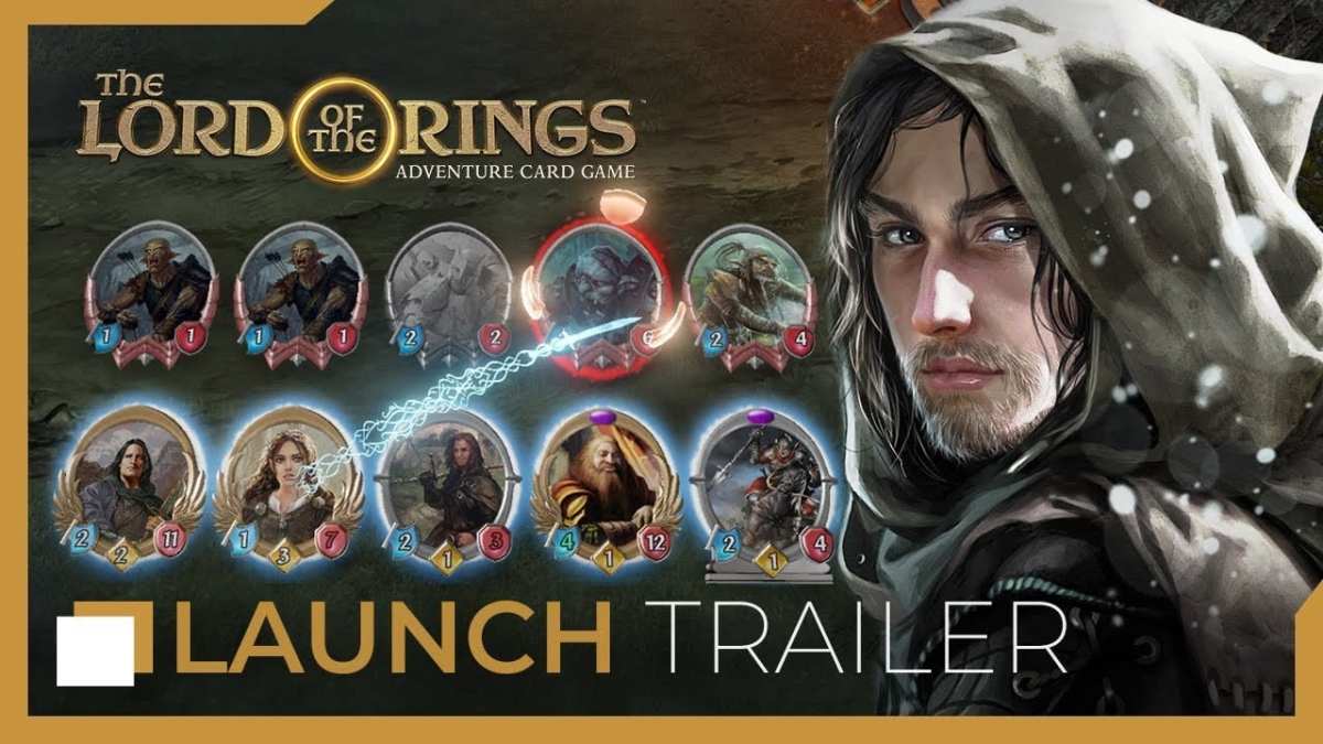 lord of the rings, adventure card game, trailer