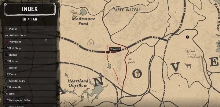 Fremkald syv syndrom Red Dead Redemption 2 Chick's Treasure Map: Where to Find Chick's Treasure  Location