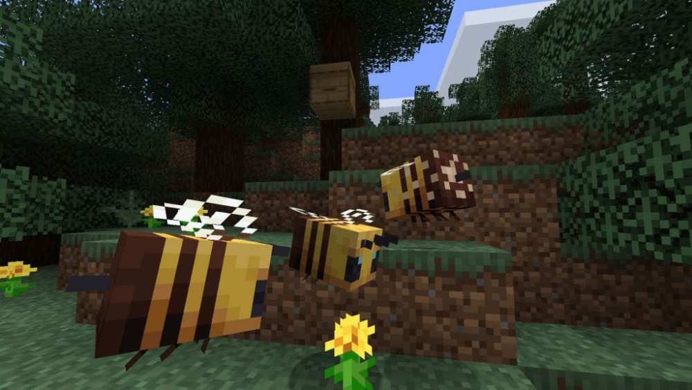 Minecraft bees