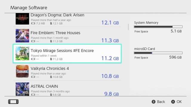 Tokyo Mirage Sessions #FE install size