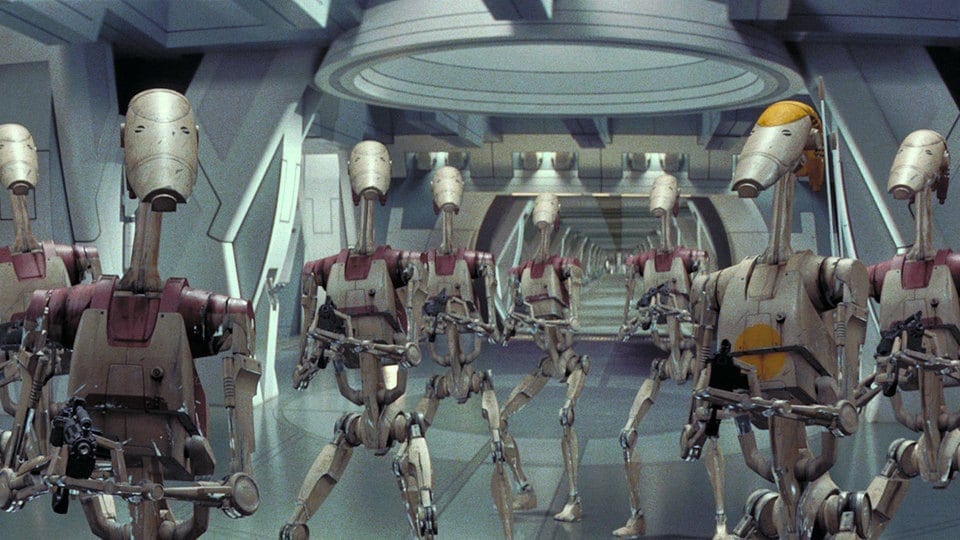 6. Battle Droids