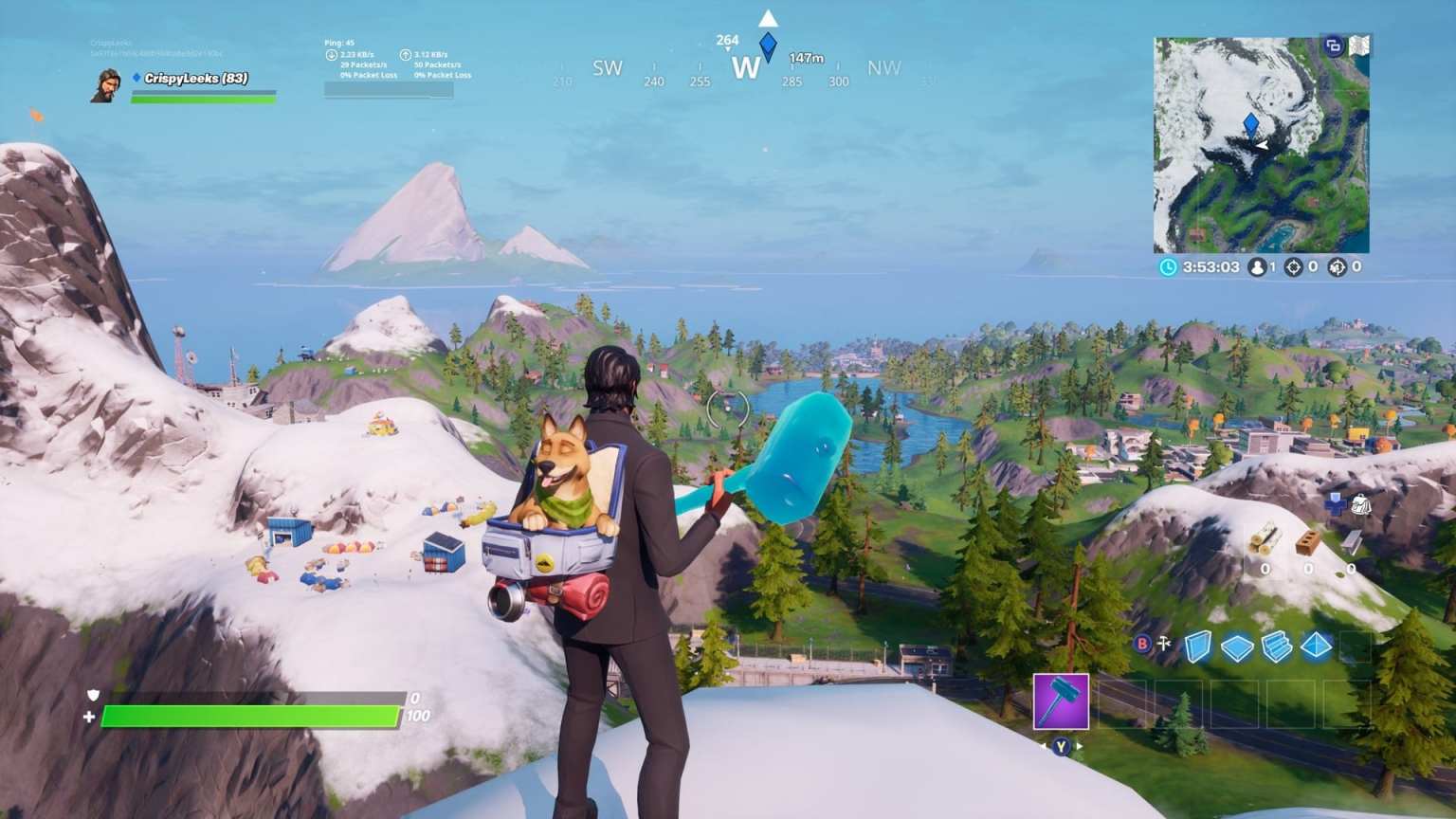 Fortnite: Dance at Mount H7, Mount F8 & Mount Kay Locations - Twinfinite