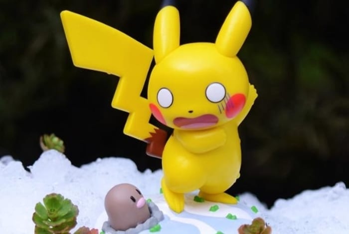 pokemon, pikachu and diglett funko figure for sale