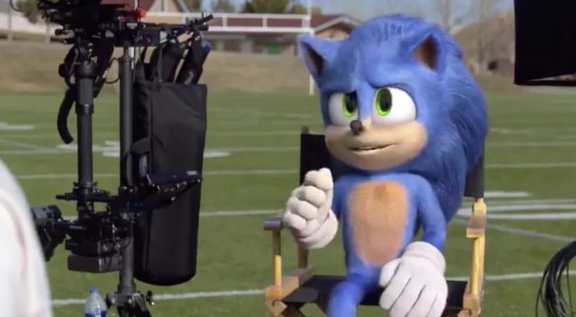 Sonic the Hedgehog movie, Super Bowl 54 ad