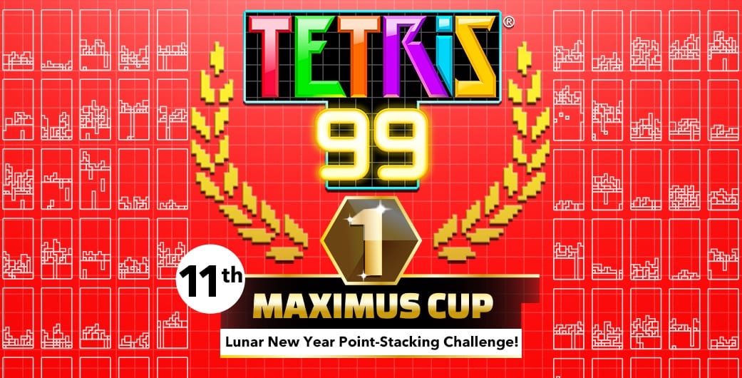 tetris 99, maximus cup, lunar new year