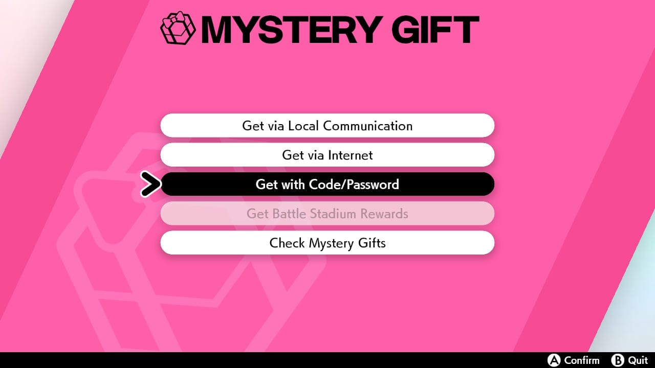 Pokemon Sword & Shield: How to Use All Mystery Gift Codes