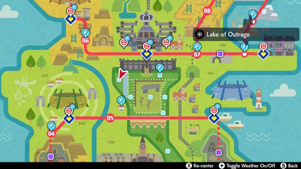 Pokemon Sword and Shield, Lake of Outrage