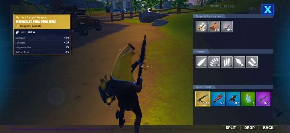 Fortnite mythic weapons