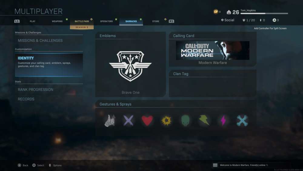 Modern Warfare How to Get Colored Clan Tag