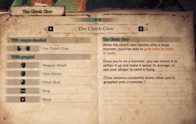 how to use clutch claw on PC, iceborne, monster hunter