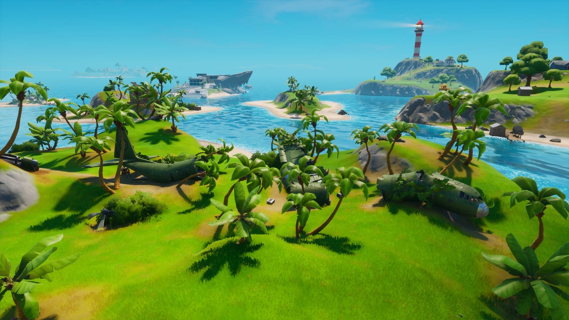 Fortnite: Visit Coral Cove, Stack Shack, Crash Site Without Swimming ...