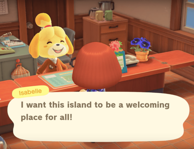 Isabelle in Animal Crossing: New Horizons