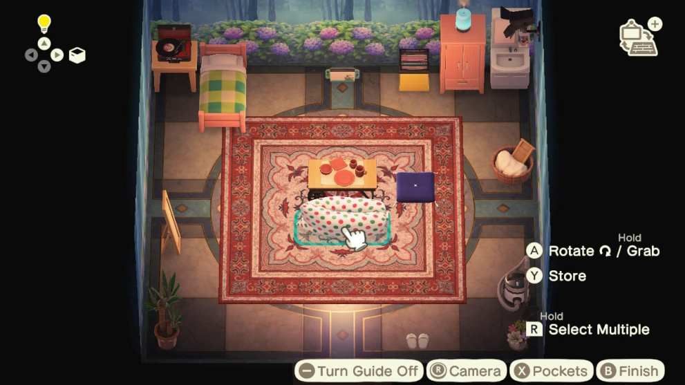 customizing your house in Animal Crossing New Horizons