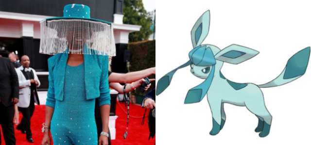 Billy Porter and Glaceon