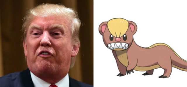 Donald Trump and Yungoos