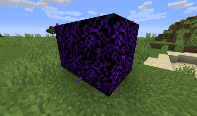 Minecraft Crying Obsidian